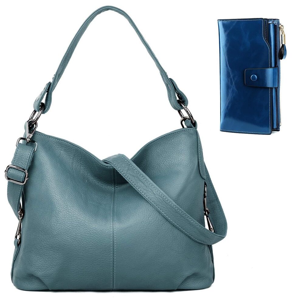 2311 Bundle Real Leather Handbags Purses and RFID Protected Card Wallets